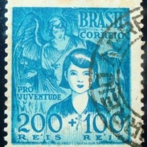 Selo comemorativo do Brasil de 1939 - C 147 U