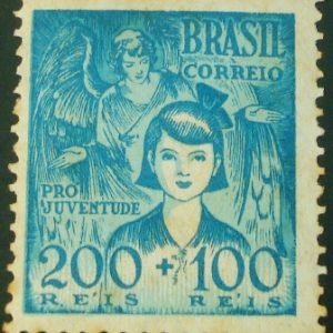 Selo comemorativo do Brasil de 1939 - C 147 N