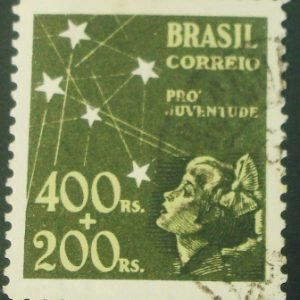 Selo comemorativo do Brasil de 1939 - C 148 U