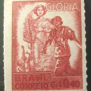 Selo postal Comemorativo do Brasil de 1945 - C 199 N