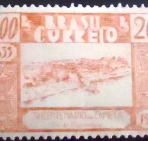 Selo postal comemorativo do Brasil de 1936 - C 103 N