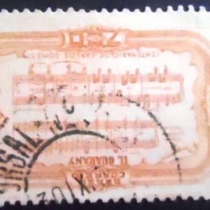 Selo postal comemorativo do Brasil de 1936 C 109 U