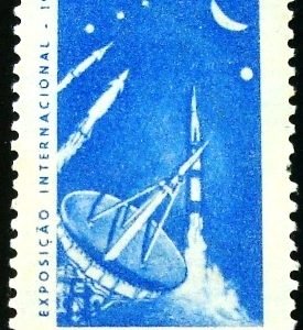 Selo postal Comemorativo do Brasil de 1963 - C 485 N