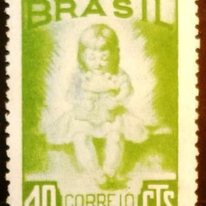 Selo postal comemorativo do Brasil de 1948 - C 239 N