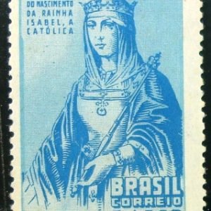 Selo postal comemorativo do Brasil de 1952 - C 274 N