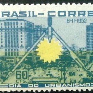 Selo postal comemorativo do Brasil de 1951 - C 287 N