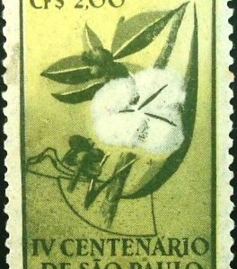 Selo postal comemorativo do Brasil de 1953 - C 292 N