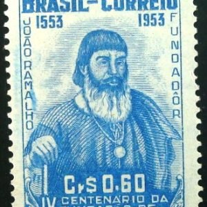 Selo postal comemorativo do Brasil de 1953 - C 297 N