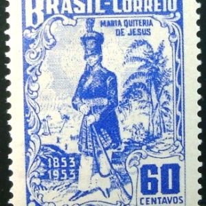Selo posttal Comemorativo do Brasil de 1953 - C 305 N