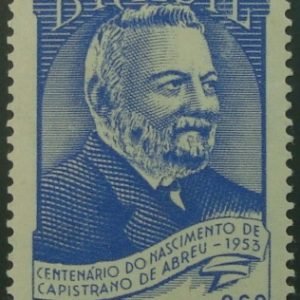 Selo posttal Comemorativo do Brasil de 1953 - C 318 N