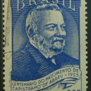 Selo posttal Comemorativo do Brasil de 1953 - C 318 U