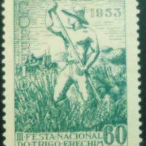 Selo posttal Comemorativo do Brasil de 1953 - C 322 N