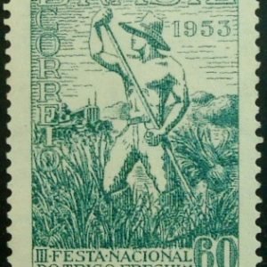 Selo posttal Comemorativo do Brasil de 1953 - C 322 NCC