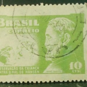 Selo posttal Comemorativo do Brasil de 1953 - C 323 U