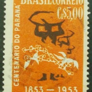 Selo posttal Comemorativo do Brasil de 1953 - C 326 U
