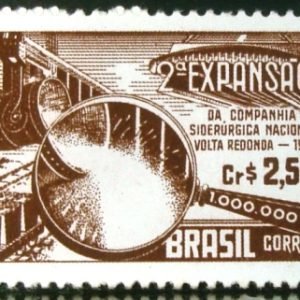 Selo postal Comemorativo do Brasil de 1957 - C 385