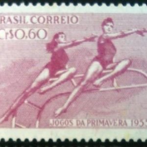Selo postal comemorativo do Brasil de 1955 - C 368 N