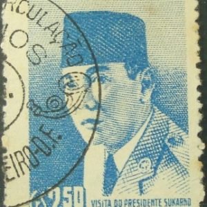 Selo postal de 1959 Presidente Sukarno - C 432 N1D