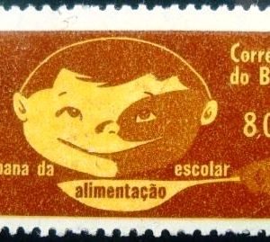 Selo Comemorativo do Brasil de 1964 - C 509 U