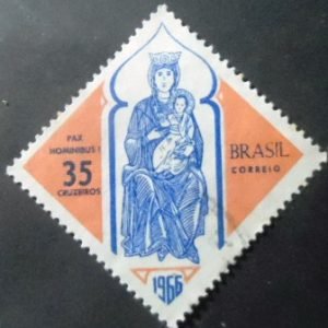 Selo Comemorativo do Brasil de 1966 - C 562 U