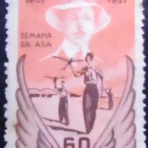 Selo postal comemorativo do Brasil de 1951 - C 270 N