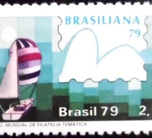 Selo postal do Brasil de 1979 O'Day 23 N