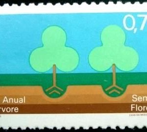 Selo postal Comemorativo do Brasil de 1975 - C 903 N