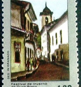 Selo postal COMEMORATIVO do BRASIL de 1972 - C 724 M