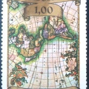Selo postal do Brasil de 1972 Carta do Brasil 1