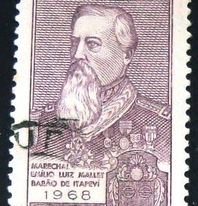 Selo postal do Brasil de 1968 Barão de Itapevi - C 604 U