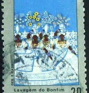 Selo postal COMEMORATIVO do BRASIL de 1972 - C 721 U