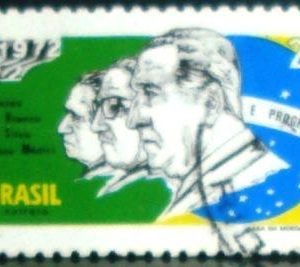 Selo postal do Brasil de 1972 Presidentes - C 726 U