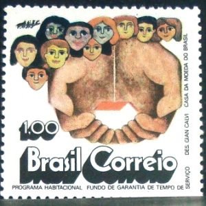 Selo postal COMEMORATIVO do BRASIL de 1972 - C 761 N