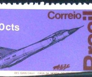Selo postal do Brasil de 1972 Aeronáutica