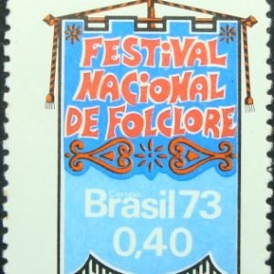 Selo postal COMEMORATIVO do BRASIL de 1973 - C 798 M