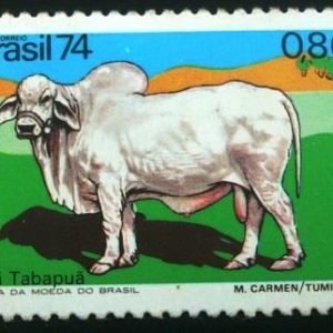 Selo postal Comemorativo do Brasil de 1974 - C 864 N