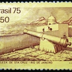 Selo postal Comemorativo do Brasil de 1975 - C 876 N
