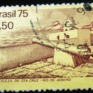 Selo postal Comemorativo do Brasil de 1975 - C 876 U