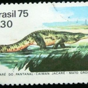 Selo postal Comemorativo do Brasil de 1975 - C 894 U