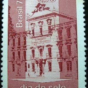 Selo postal Comemorativo do Brasil de 1975 - C 899 M