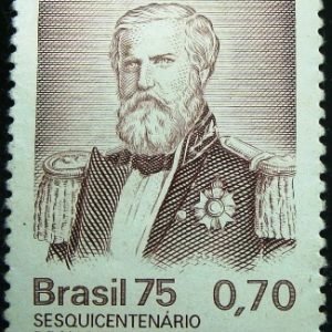 Selo postal Comemorativo do Brasil de 1975 - C 915 M