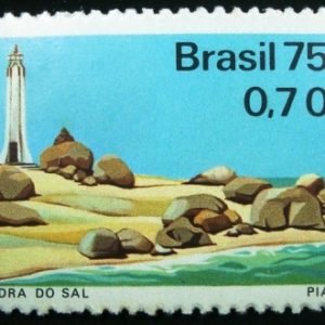 Selo postal Comemorativo do Brasil de 1975 - C 917 M