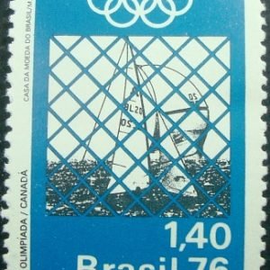 Selo Postal Comemorativo do Brasil de 1976 - C 934 U