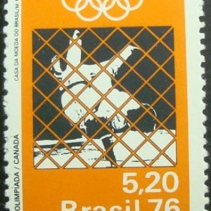 Selo Postal Comemorativo do Brasil de 1976 - C 935 M