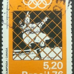 Selo Postal Comemorativo do Brasil de 1976 - C 935 U