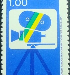 Selo postal do Brasil de 1976 Cinema Brasileiro - C 938 N