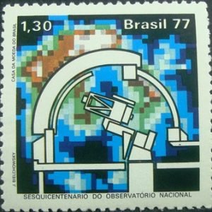 Selo Postal Comemorativo do Brasil de 1977 - C 1008 M