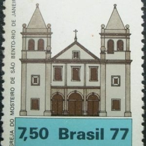 Selo Postal Comemorativo do Brasil de 1977 - C 1025 M