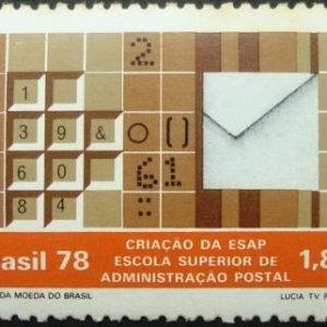 Selo comemorativo do Brasil de 1978 - C 1033 N