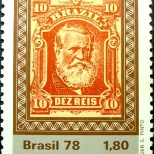 Selo comemorativo do Brasil de 1978 - C 1044 M